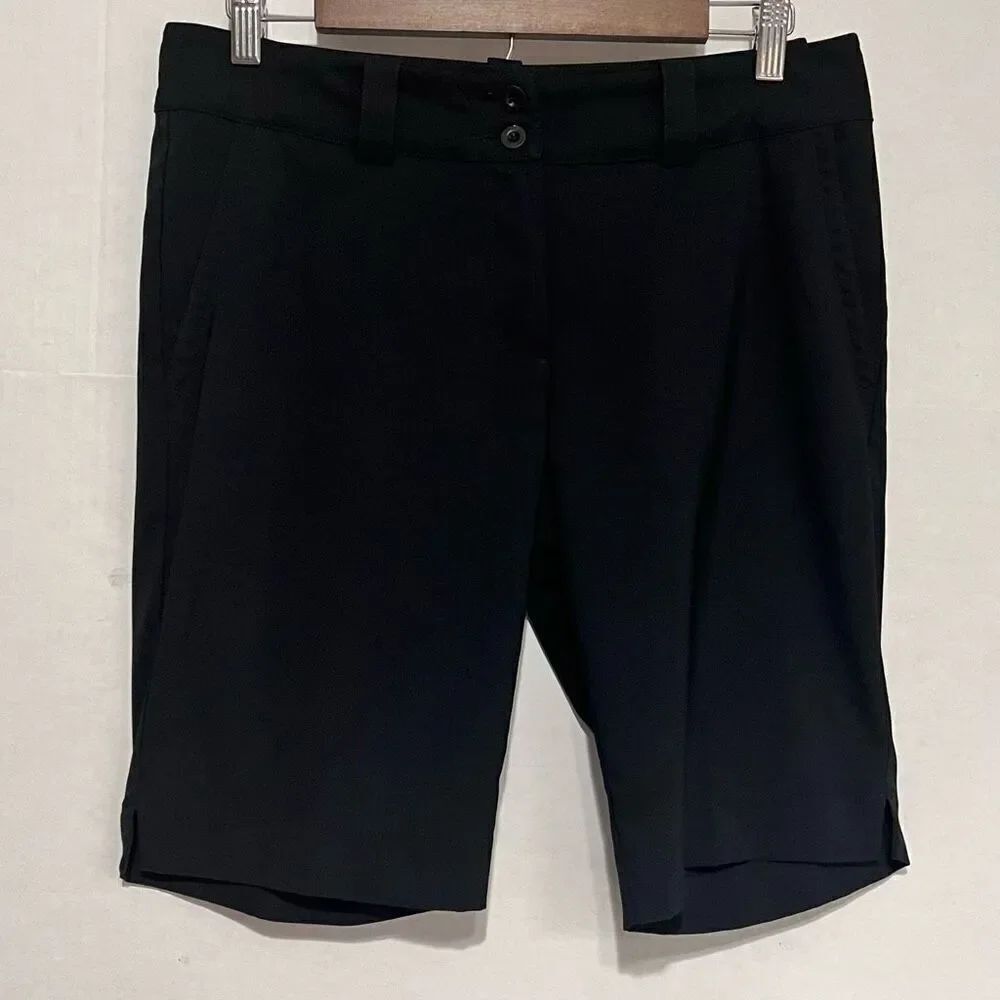 Nike Golf Tour Performance Black Shorts  Size 6
